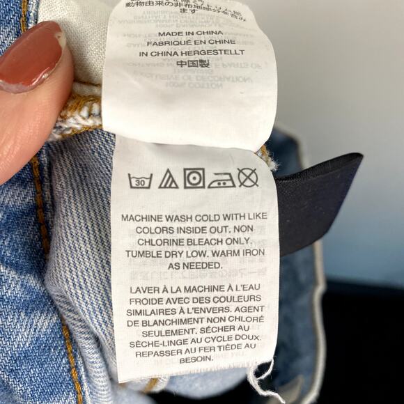 Madewell The Perfect Summer Jean in Vintage Light Wash Size 26 - Picture 11 of 11